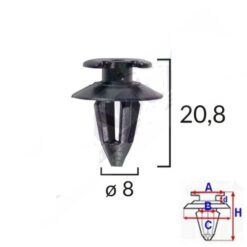 Sponka za tapete - A12954